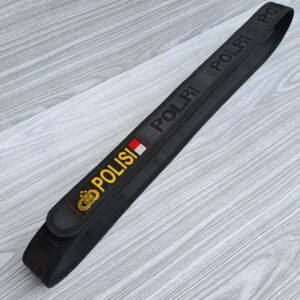 SABUK DALAM POLISI - HITAM WEBBING